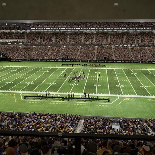 Caesars Superdome - Section Suite 323 Seat View