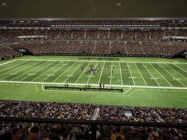 Caesars Superdome - Section Suite 323 Seat View
