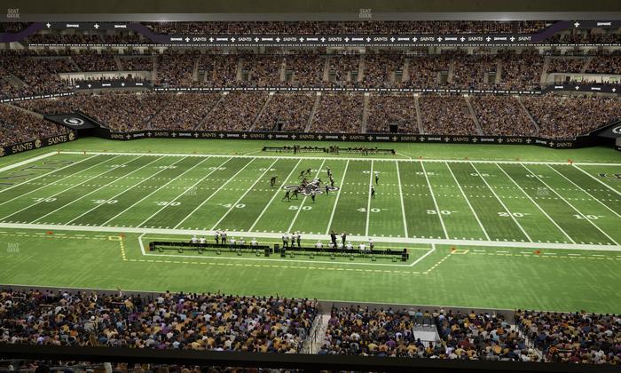 Caesars Superdome - Section Suite 323 Seat View