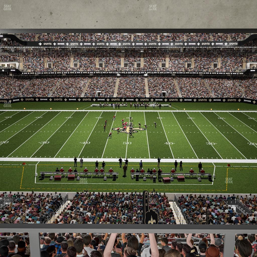 Caesars Superdome - Section Suite 324 Seat View