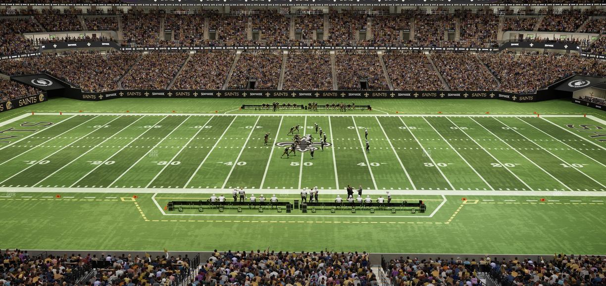 Caesars Superdome - Section Suite 324 Seat View
