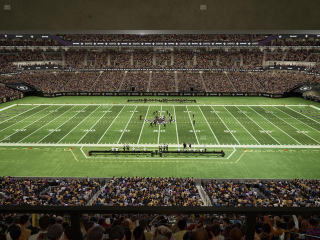 Caesars Superdome - Section Suite 324 Seat View