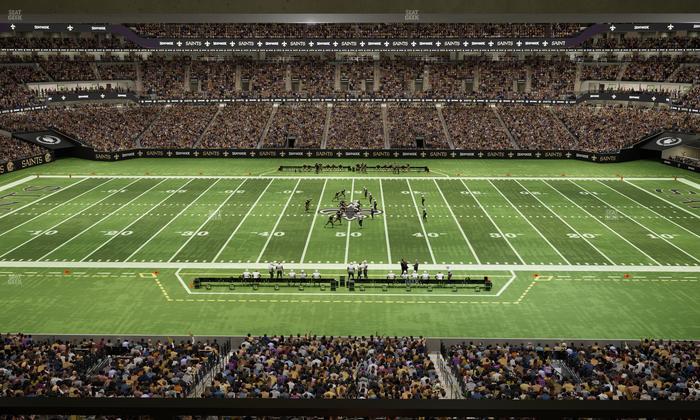 Caesars Superdome - Section Suite 324 Seat View
