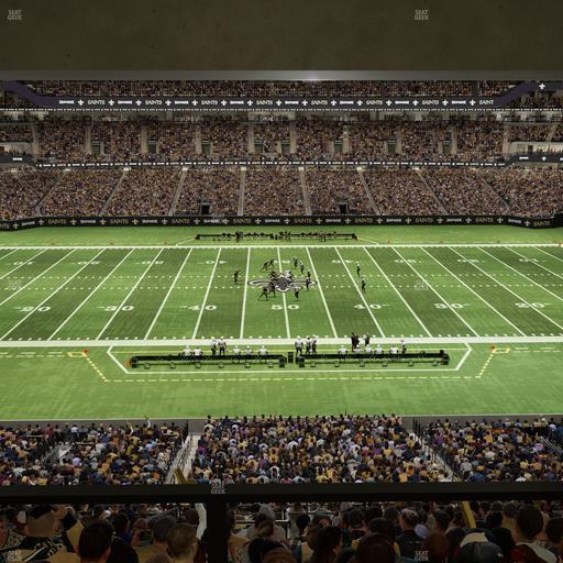 Caesars Superdome - Section Suite 325 Seat View