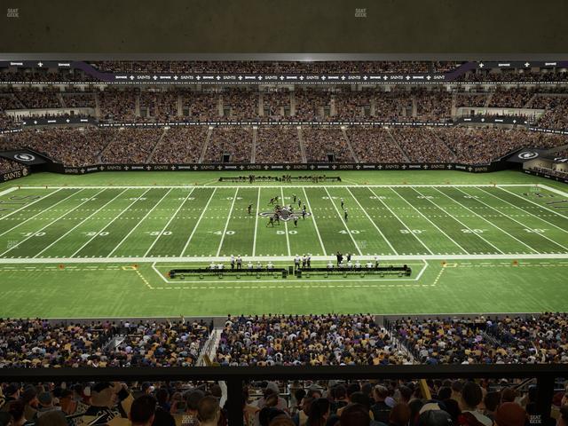 Caesars Superdome - Section Suite 325 Seat View