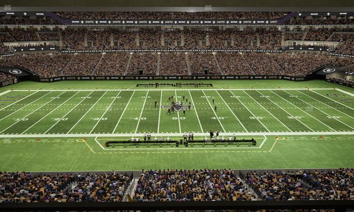 Caesars Superdome - Section Suite 325 Seat View