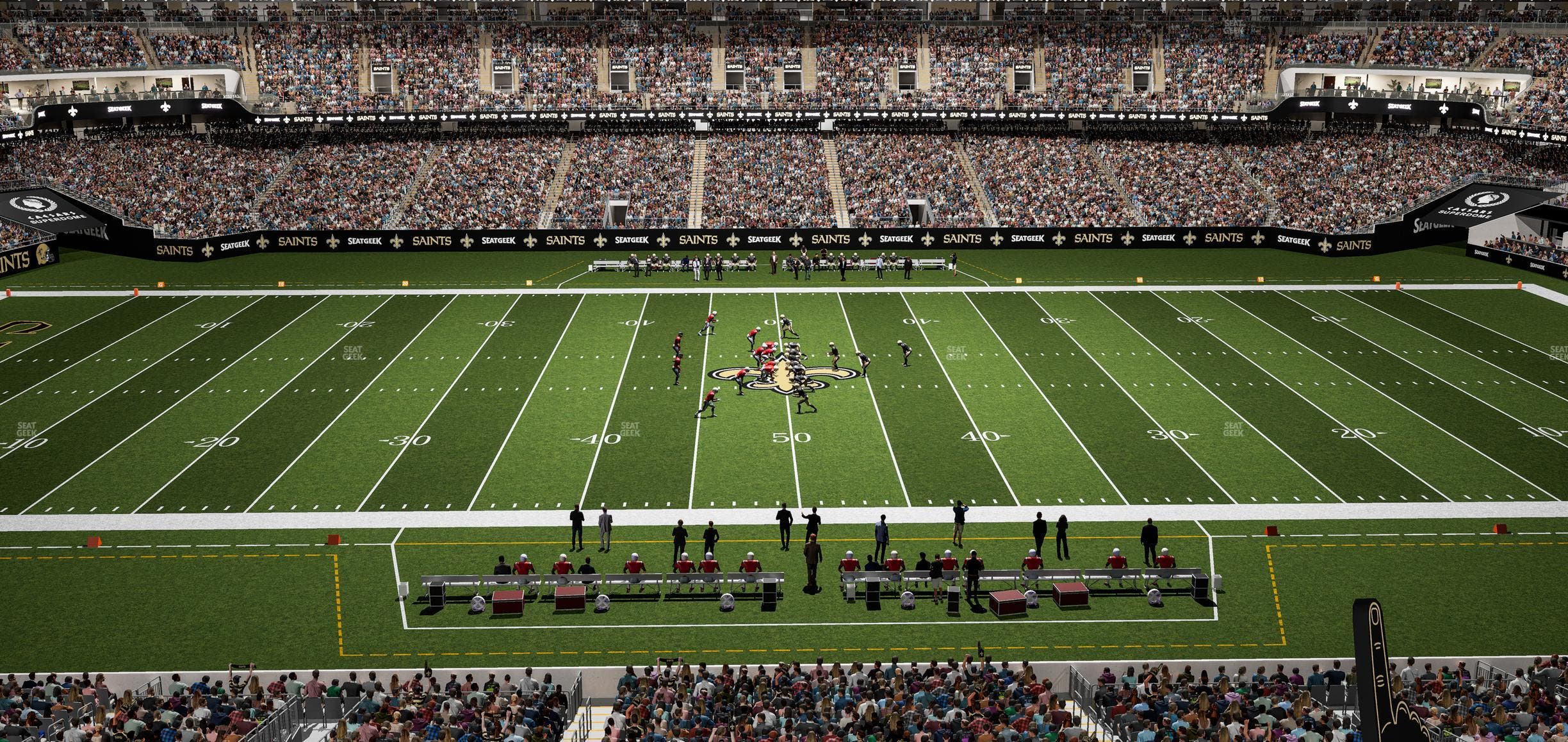Caesars Superdome - Section Suite 325 Seat View