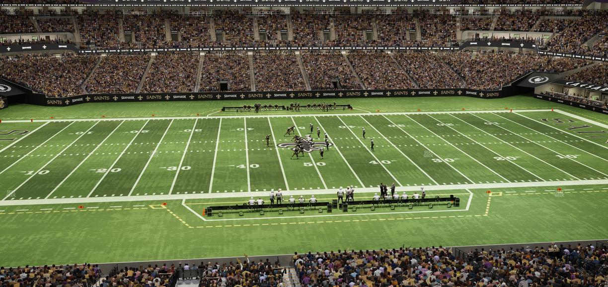 Caesars Superdome - Section Suite 326 Seat View