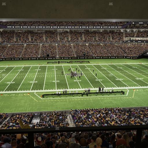 Caesars Superdome - Section Suite 326 Seat View