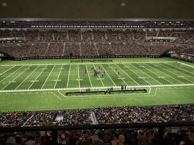 Caesars Superdome - Section Suite 326 Seat View