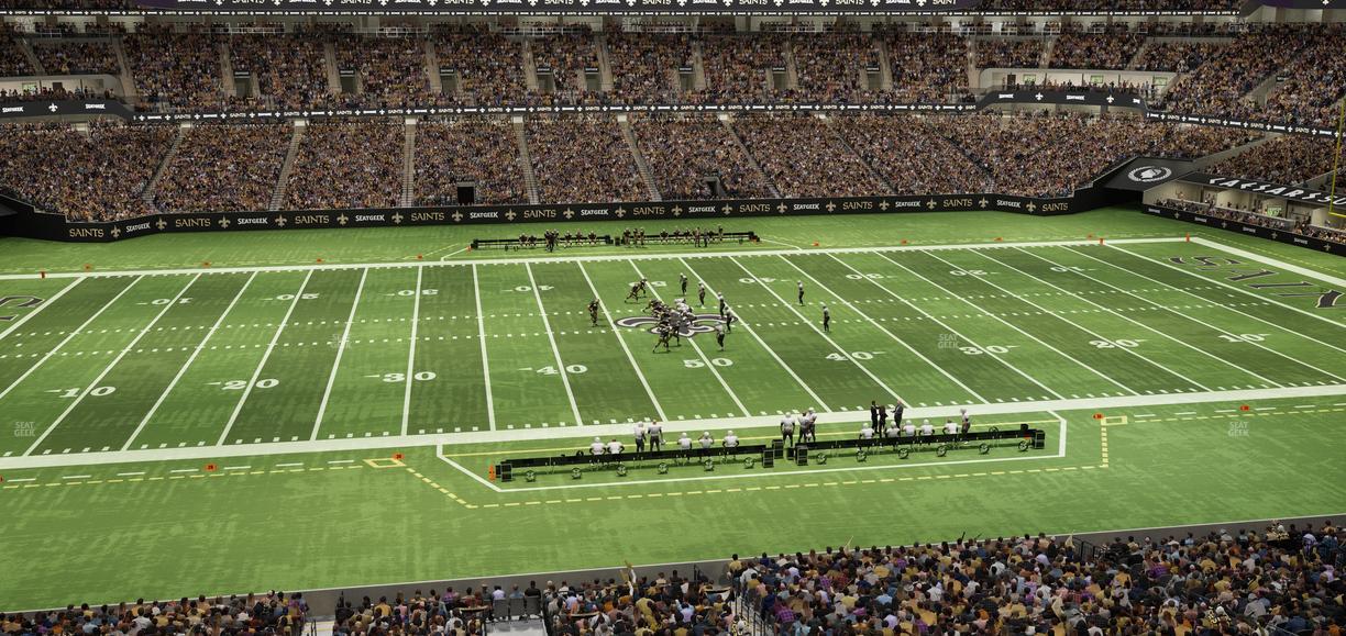 Caesars Superdome - Section Suite 327 Seat View