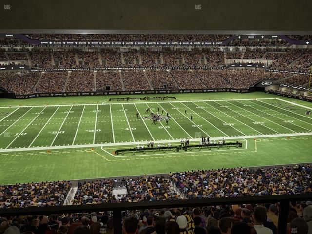 Caesars Superdome - Section Suite 327 Seat View