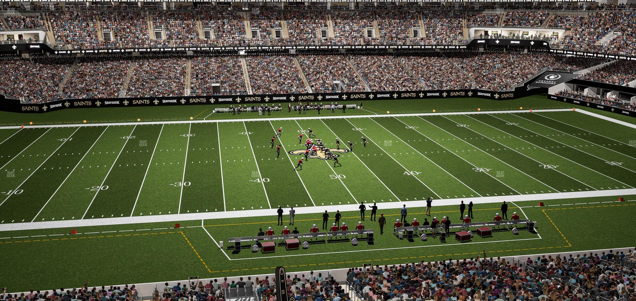 Caesars Superdome - Section Suite 327 Seat View