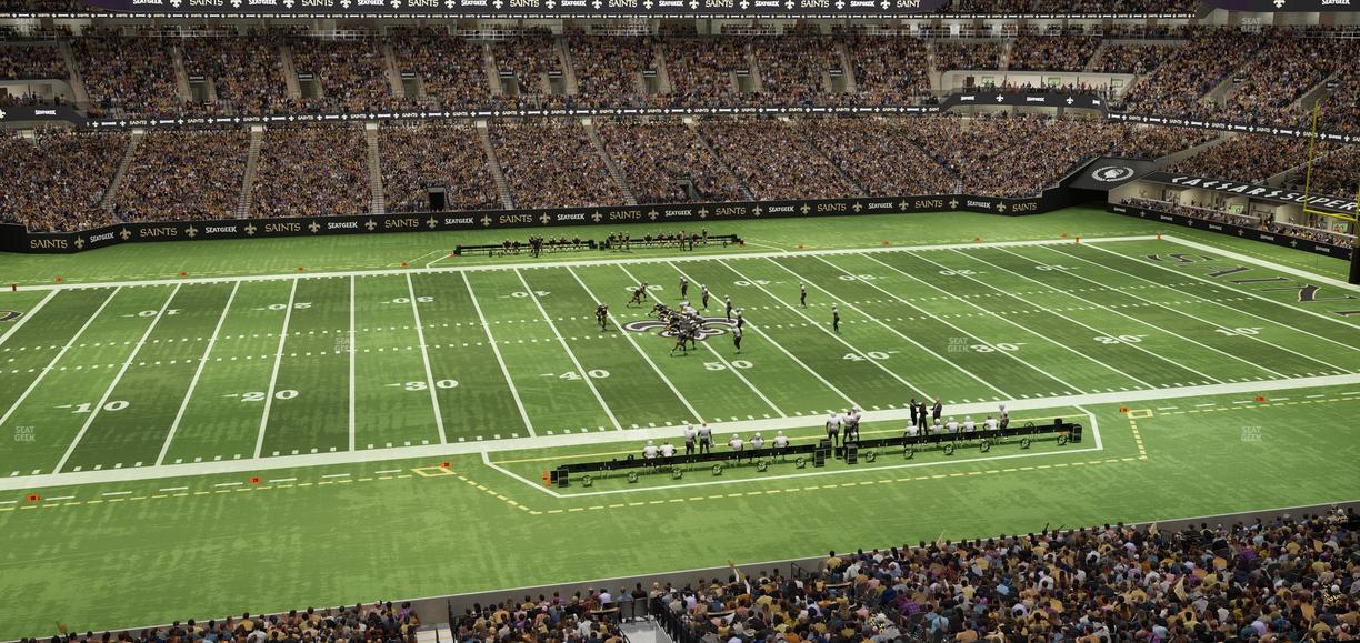 Caesars Superdome - Section Suite 328 Seat View