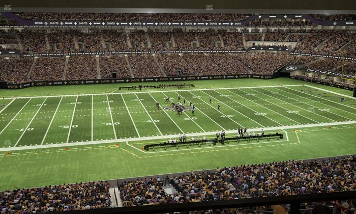 Caesars Superdome - Section Suite 328 Seat View