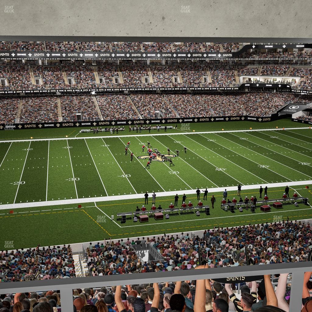 Caesars Superdome - Section Suite 328 Seat View
