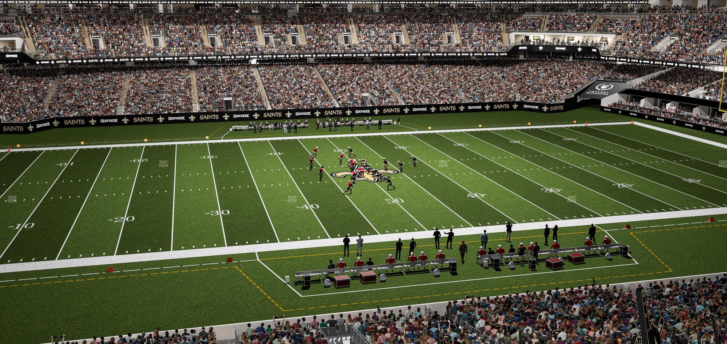 Caesars Superdome - Section Suite 328 Seat View