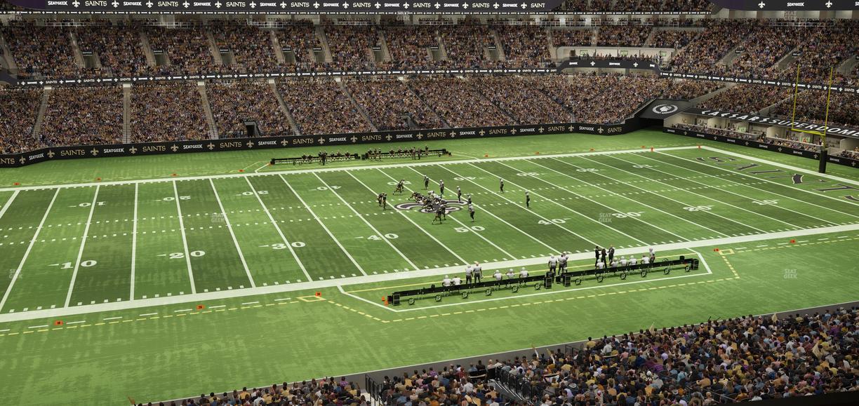 Caesars Superdome - Section Suite 329 Seat View