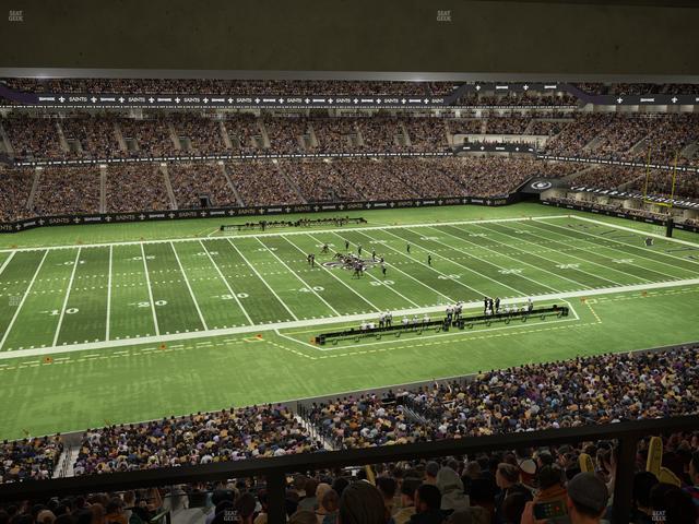 Caesars Superdome - Section Suite 329 Seat View