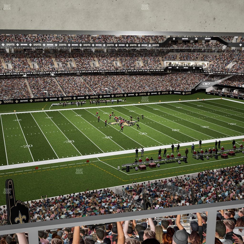 Caesars Superdome - Section Suite 330 Seat View