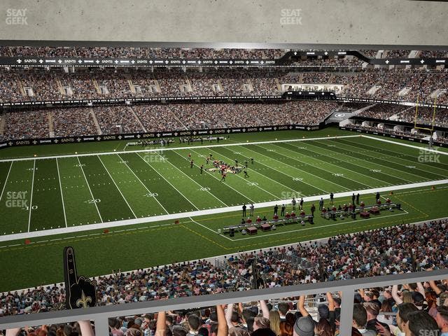 Caesars Superdome - Section Suite 330 Seat View
