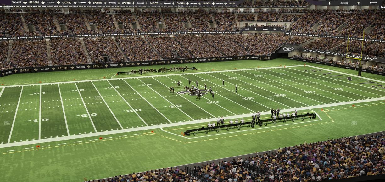 Caesars Superdome - Section Suite 330 Seat View