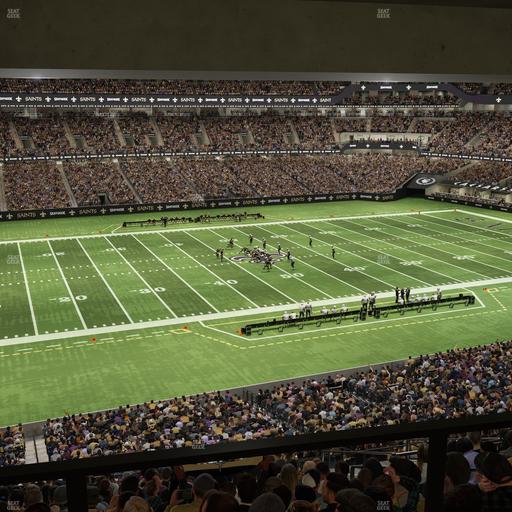 Caesars Superdome - Section Suite 330 Seat View