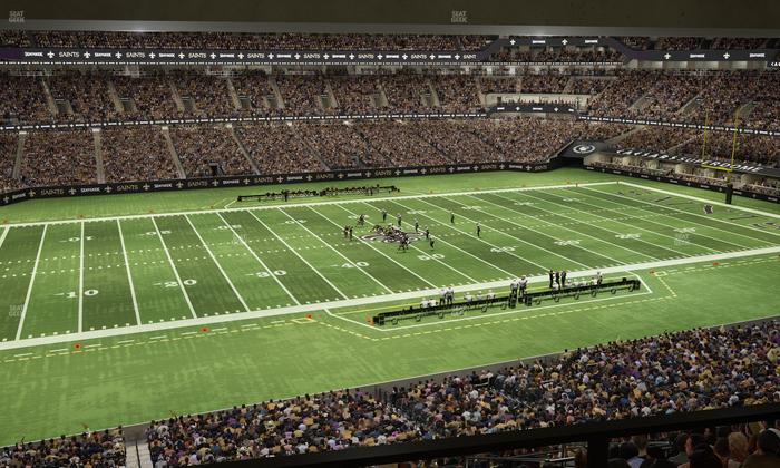 Caesars Superdome - Section Suite 330 Seat View