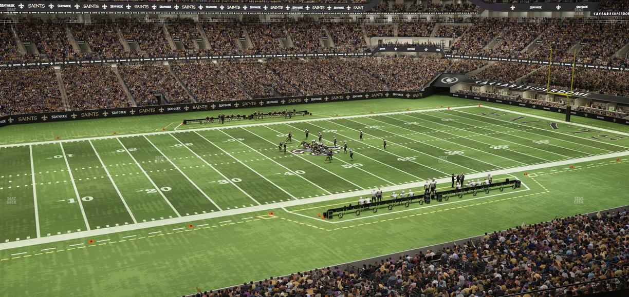 Caesars Superdome - Section Suite 331 Seat View