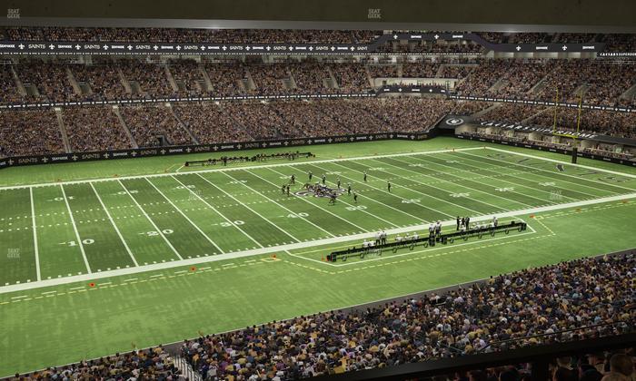 Caesars Superdome - Section Suite 331 Seat View
