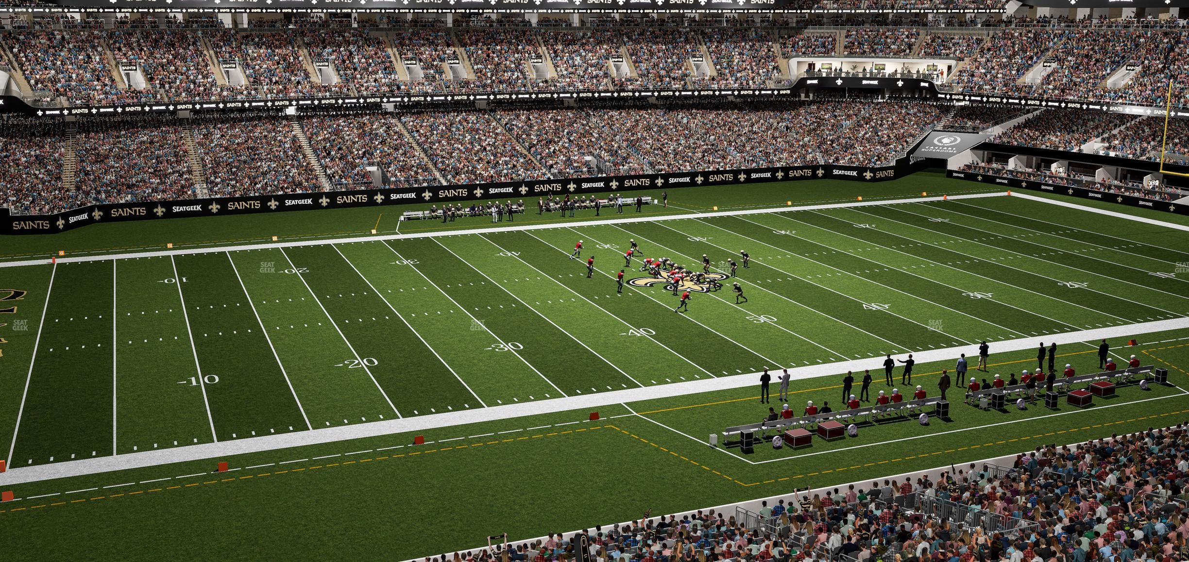 Caesars Superdome - Section Suite 331 Seat View