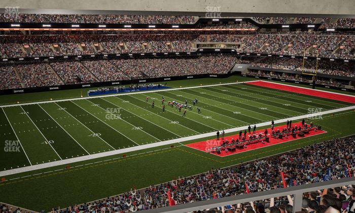 Caesars Superdome - Section Suite 332 Seat View