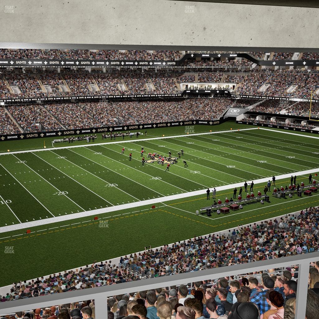 Caesars Superdome - Section Suite 332 Seat View