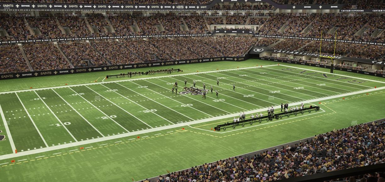Caesars Superdome - Section Suite 332 Seat View