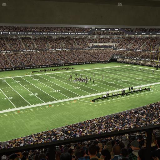 Caesars Superdome - Section Suite 332 Seat View