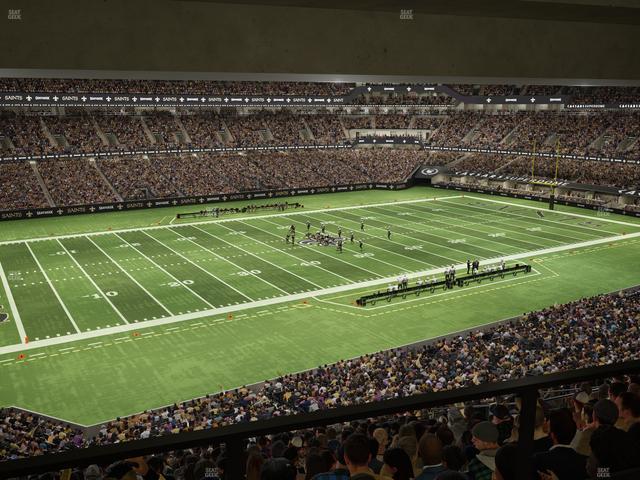 Caesars Superdome - Section Suite 332 Seat View
