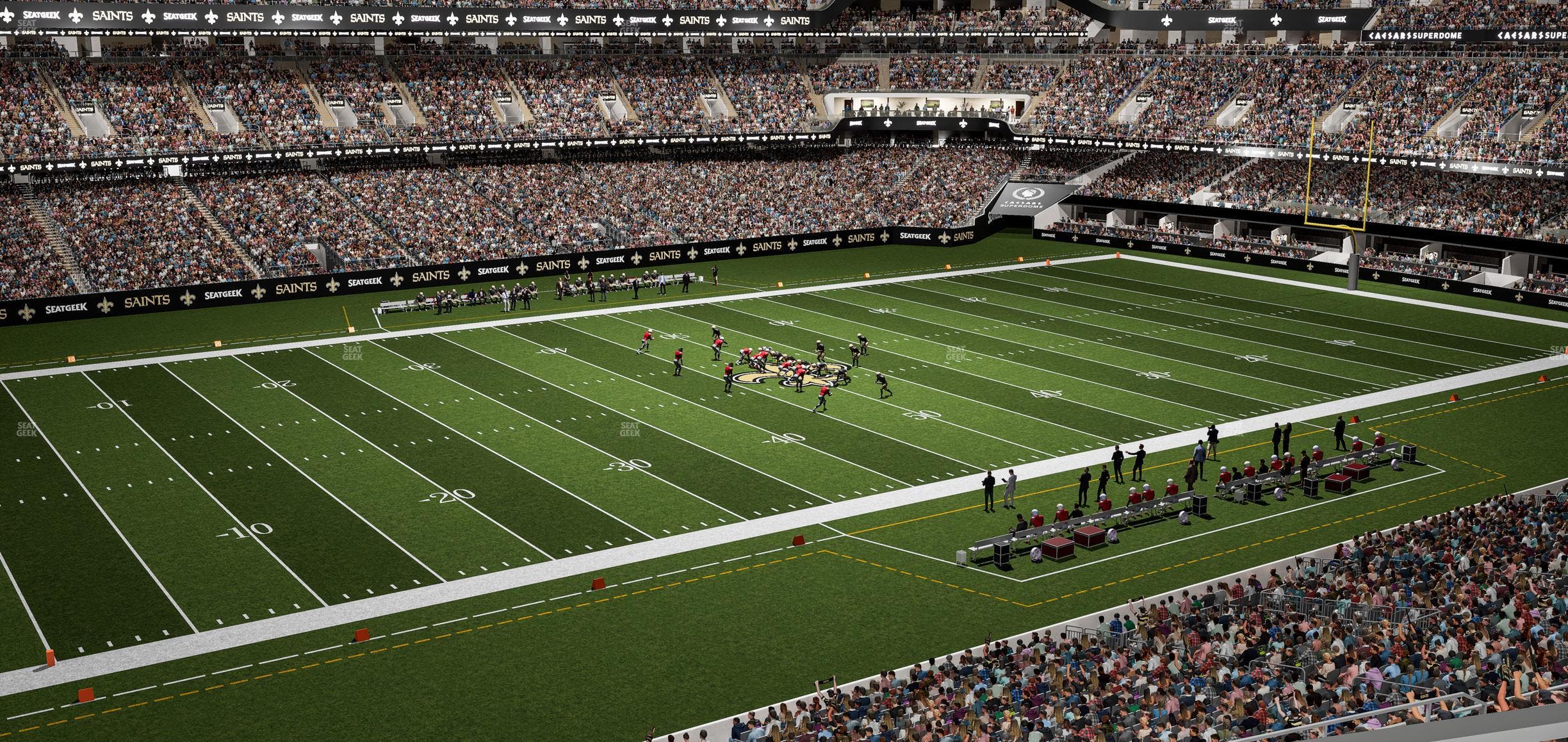 Caesars Superdome - Section Suite 333 Seat View