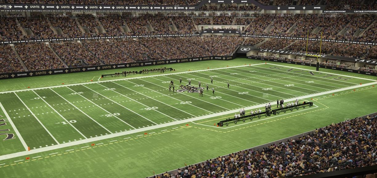 Caesars Superdome - Section Suite 333 Seat View