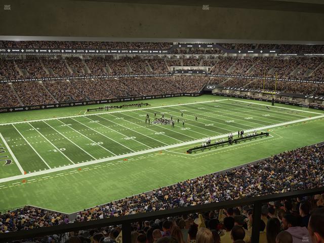 Caesars Superdome - Section Suite 333 Seat View