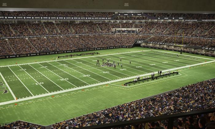 Caesars Superdome - Section Suite 333 Seat View