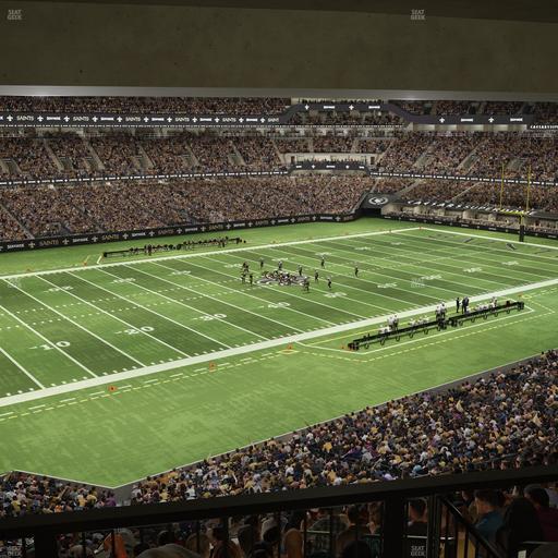Caesars Superdome - Section Suite 334 Seat View