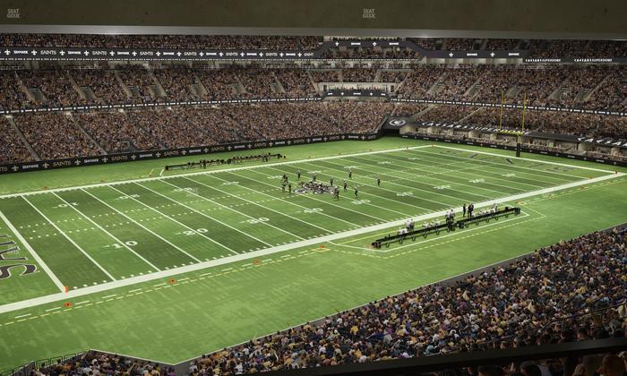 Caesars Superdome - Section Suite 334 Seat View