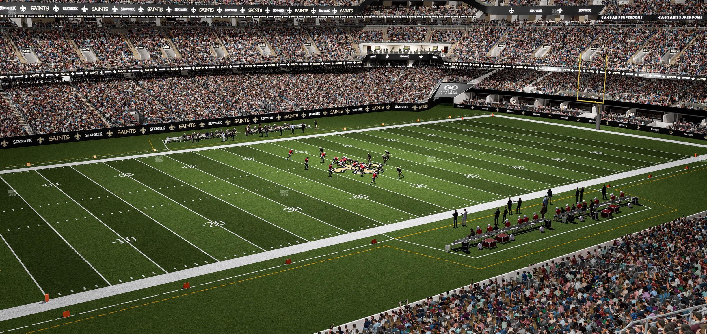 Caesars Superdome - Section Suite 334 Seat View