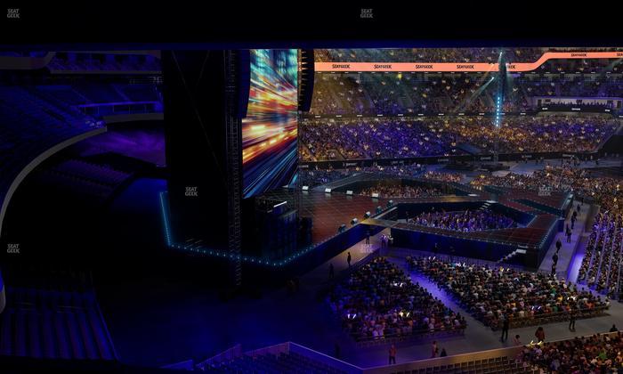 Caesars Superdome - Section Suite 334 Seat View