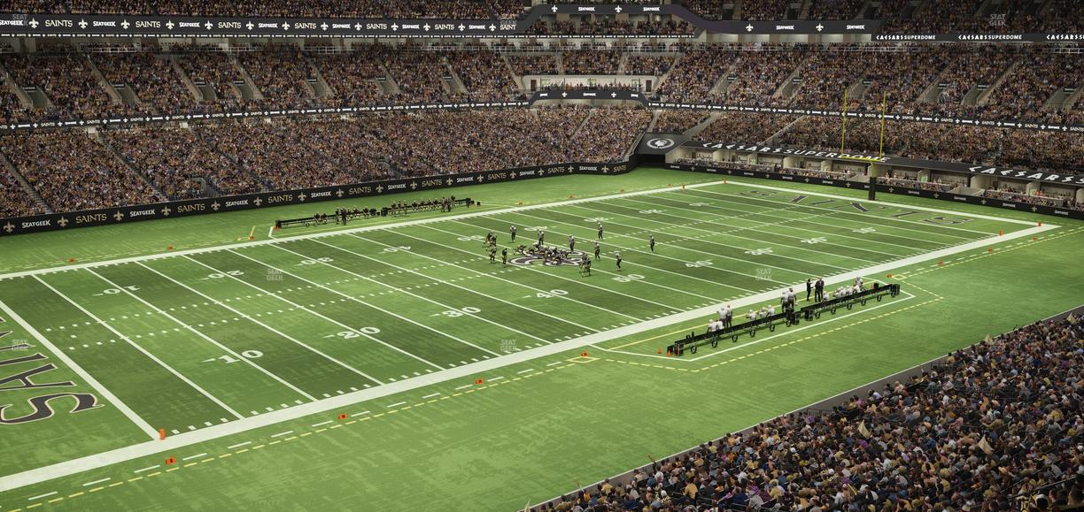Caesars Superdome - Section Suite 335 Seat View
