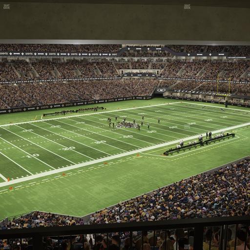 Caesars Superdome - Section Suite 335 Seat View