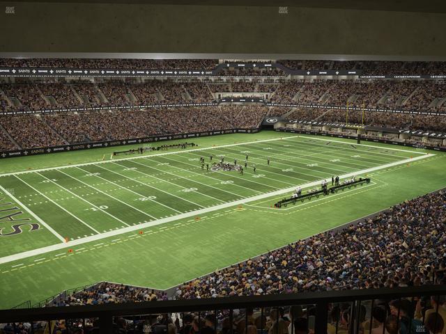 Caesars Superdome - Section Suite 335 Seat View