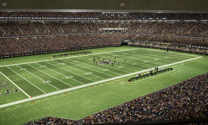 Caesars Superdome - Section Suite 335 Seat View