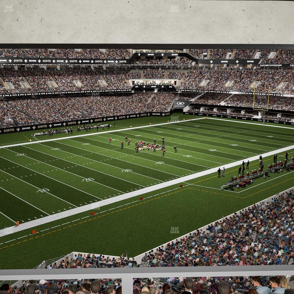Caesars Superdome - Section Suite 336 Seat View