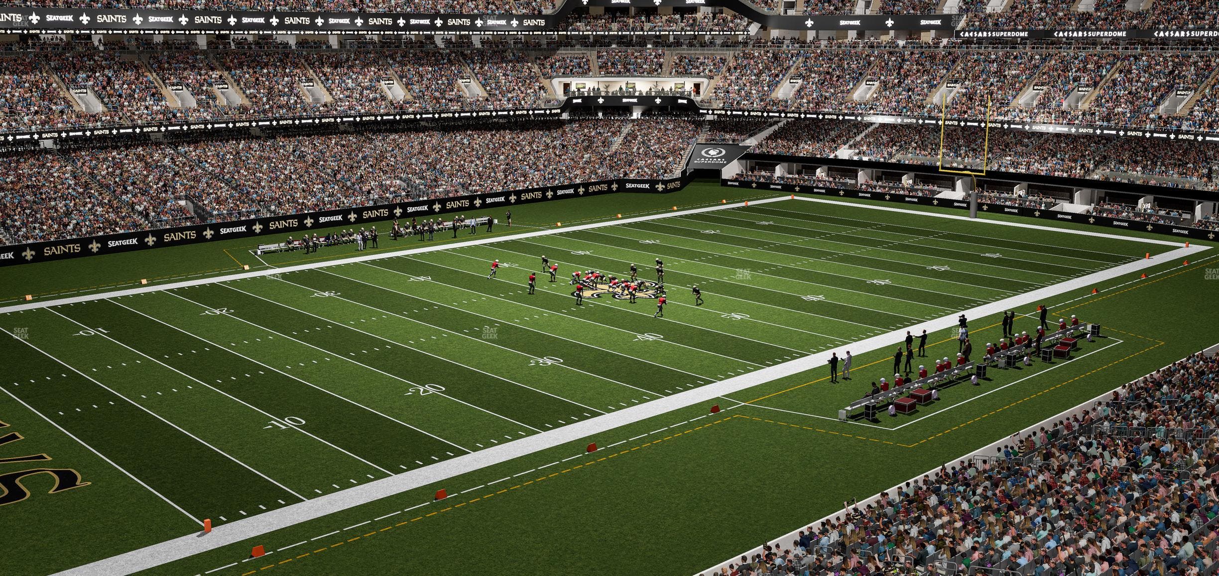Caesars Superdome - Section Suite 336 Seat View